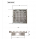 804 Windows filter 172mm 150mm 120mm
